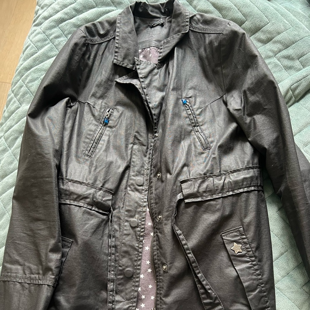 Waist snatching trench coat